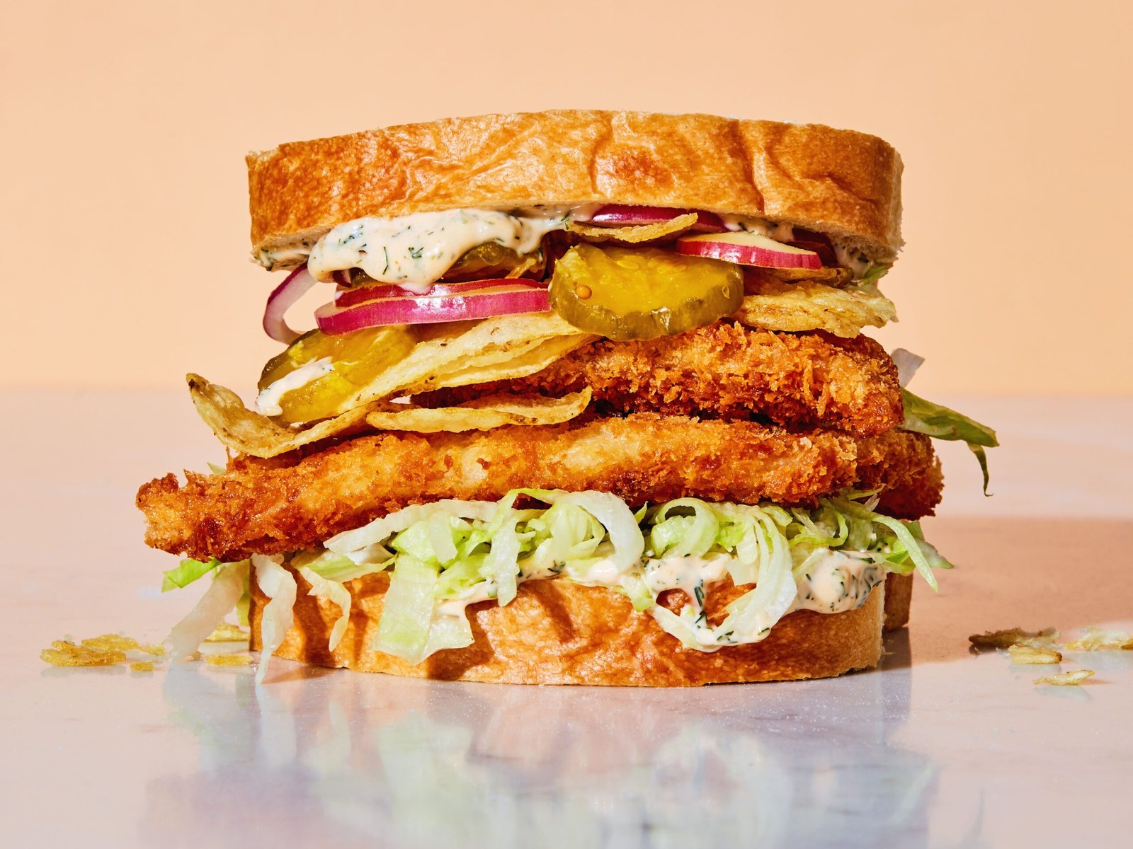 crispy fish sandwich