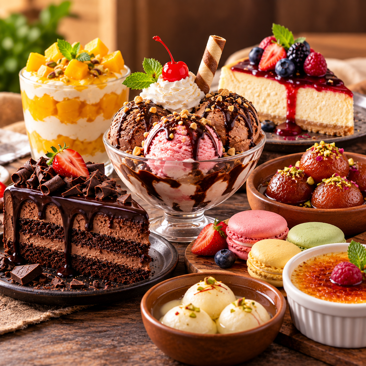 desserts